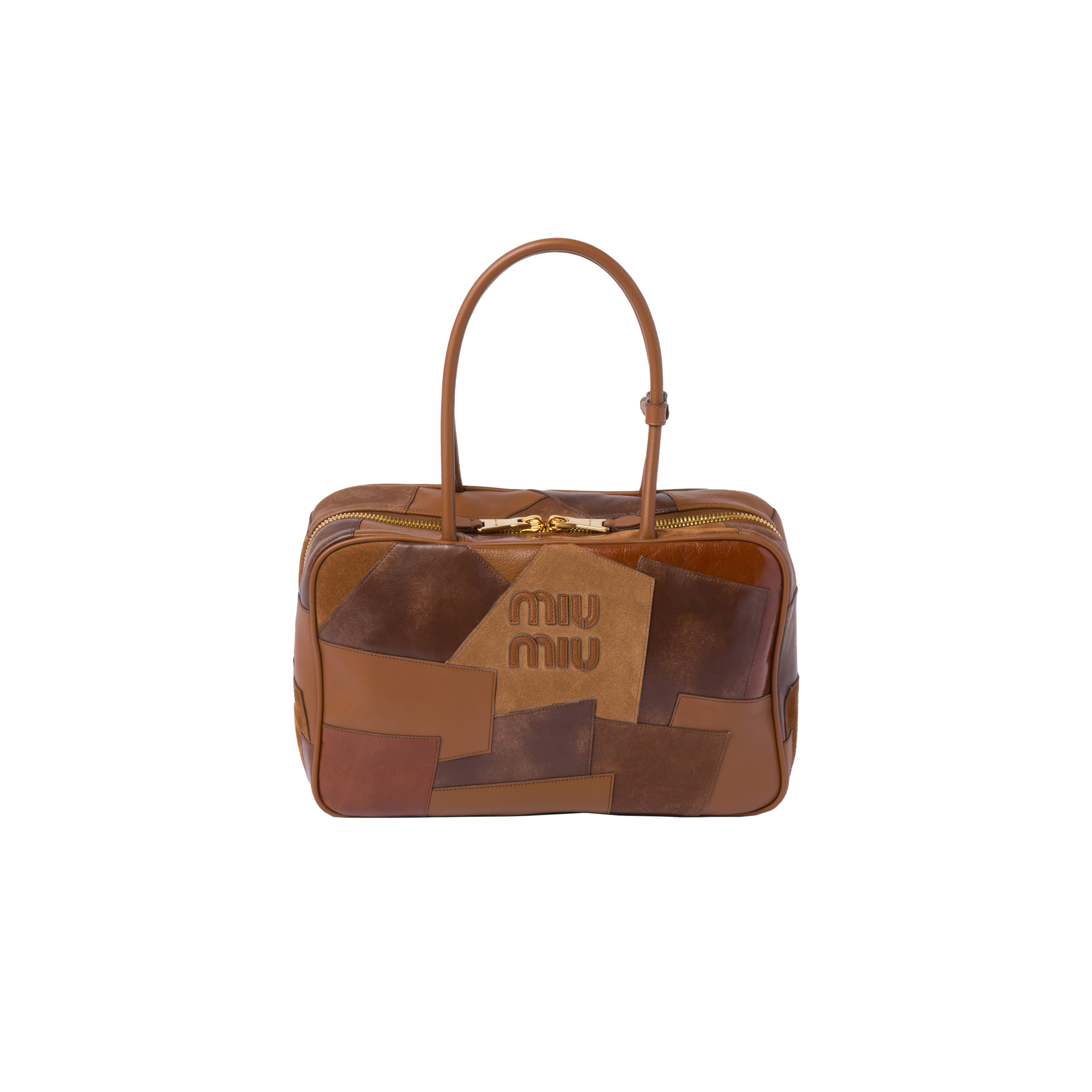 M1v M1v leather patchwork beau bag 5bb117 (34*23*10cm)